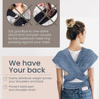 Baby Wrap Carrier - Premium Cotton Baby Carrier Wrap for Newborn to Toddler- Infant Carrier- Baby Holder One Size Fits All with Front Pocket (Grey) by Max&so