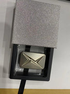 Metal Fidget Slider-Slider Fidget Toys for Adults,EDC Metal Trackless Fidget Slider Haptic Toy Stress Relief Toys,Home Office Executive Desk Toys Ideal Gifts for Father Husband Boyfriend