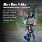 Strider 12” Sport Bike - No Pedal Balance Bicycle for Kids 1 to 4 Years - Includes Safety Pad, Padded Seat, Mini Grips & Flat-Free Tires - Tool-Free Assembly & Adjustments