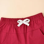 Baby Boy Clothes Toddler Boy Summer Outfits Short Sleeve Patchwork Top T-shirt & Pocket Pant Set 2 Piece 12 Months-4T