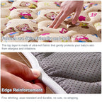 Baby Play Mat - 6ft X 4ft,Premium Thicker Foam One-Piece Crawling Mat, Machine Washable, Extra Large Anti-Slip Activity Playmat for Babies, Toddlers & Infants