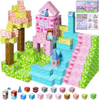 100PCS Magnetic Blocks, Magnetic Building Blocks, STEM Constructions Magnet Blocks for Boys Girls Age 3 4 5 6 7 8 9 10, Sensory Stacking Toy Christmas Birthday Gifts for Kids