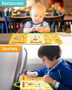 Benresive Reusable Sticker Book for Toddlers 2-4 Years, Fun Travel Stickers for Kids, Waterproof Sticker Books for Toddlers 1-3, Crafts Activities for Todddlers 1-3 2-4 3-5 - My Body