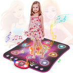 Girl Toys Age 3-4 Years Old, Dance Mat for 3-12 Year Old Kids - Light Up 8 Buttons Dance Mat with 7 Game Modes Dance Pad - Birthday Gifts for Girls Boys Kids Age 4-7 8-12