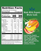 Amara Smoothie Melts - Mighty Sweet Greens - Baby Snacks Made With Fruits and Vegetables - Healthy Toddler Snacks For Your Kids Lunch Box - Organic Plant Based Yogurt Melts - 6 Resealable Bags