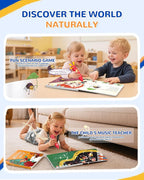 KOKODI Talking Pen Books Set, Interactive Audio Nursery Rhymes with Learning Pen, Educational Sensory Toy, Early Learning Gift for Toddlers Kids, Birthday & Christmas Gifts for Boys Girls Age 2-6