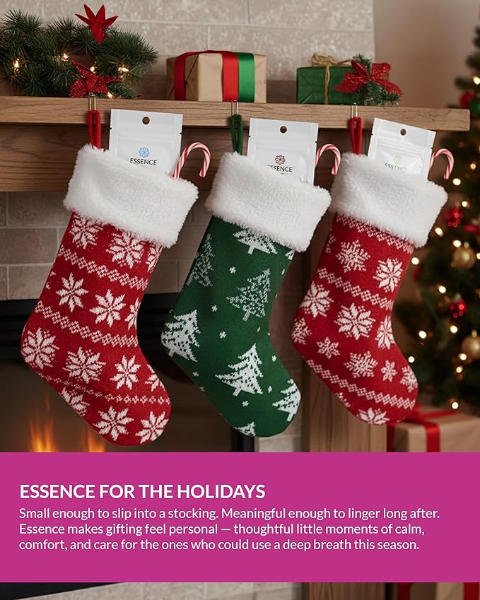 Essence Wearable Aromatherapy Nasal Diffuser – Nausea Relief Essential Oil Nose Ring – Personal Scent Clip for Travel, Work & Everyday Use – Made in USA (3 Pack)