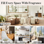 PHATOIL 3.38FL.OZ Fireplace Embrace of Warmth Fragrance Oils for Aromatherapy, Essential Oils for Diffusers for Home, Perfect for Diffuser, Yoga, Skin Care, DIY Candle and Soap Making - 100ml