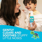 Vicks Sinex Kids Saline Easy Mist, Drug Free Saline, Ages 1 Month+, Gently Clears and Soothes Everyday Stuffy Noses, Safe for Daily Use, 1.7 OZ
