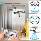 Drone With Camera 1080P for Kids And Adults, RC Quadcopter with Altitude Hold, Mini Drone With One Key Start, Waypoint Fly, Headless Mode, 3D Flip, 3 Speeds, Remote Control Drone for Beginners