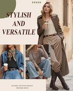 3 Pack Women's Maternity Nursing Tops, V Neck Breastfeeding Sweaters Long Sleeve Hidden Zipper Shirts