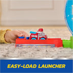 Paw Patrol Pup Squad Rescue Loop, Track Playset with Chase & Marshall Pup Squad Toy Cars & Vehicle Launcher, Kids Toys for Boys & Girls Ages 3 and Up
