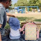 Breastmilk Cooler Bag with Ice Pack Fits 4 Baby Bottles Up to 9 Ounce Insulated Baby Bottle Bag Breast Milk Cooler on The Go with Strap Baby Bottle Cooler Bag for Nursing Mom Daycare or Travel