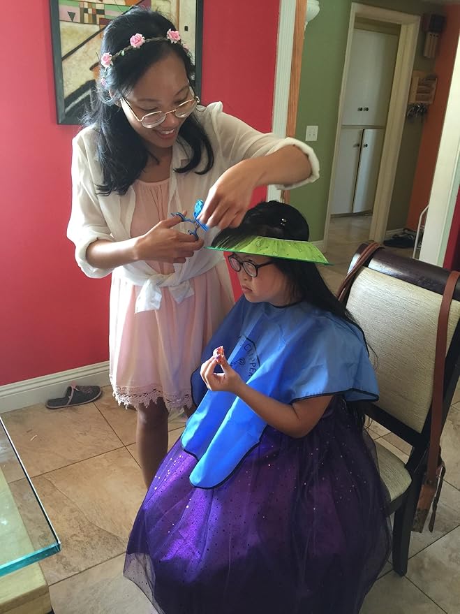 CALMING CLIPPER® - The Silent, Gentle Haircutting Kit for Children with Autism and Sensory Sensitivity - Right-Handed, Includes Barber Cape & Hair Shield