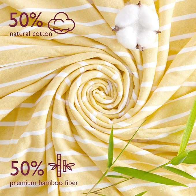 Momcozy Baby Towel with Hooded - Ultra Soft & Absorbent Large Bath Towel Set for Comfort & Gentle on Baby's Skin - Med Thick& Durable -Shower Gift & Bath Essential for Newborn, Infant, Toddler