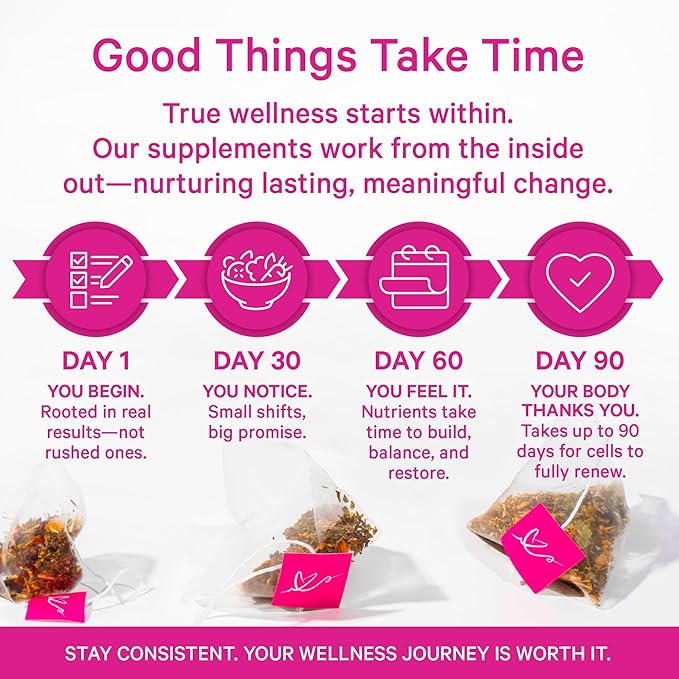 Pink Stork Organic Lactation Tea – Fenugreek, Fennel, Milk Thistle + More – Support for Breastfeeding, Pumping, Hydration, Milk Flow – Smooth Vanilla – 15 Sachets, Caffeine-Free