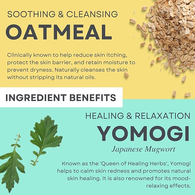 Organic Oatmeal Bath Soak for Baby, Kids & Sensitive Skin – Washes & Soothes Eczema, Diaper Rash, and Dry Itchy Skin – Soap Free, 100% Natural & Fragrance-Free, 3 Packs – Made in USA by mogimogi baby