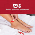 BioSwiss Bandages, Lips Shaped Self Adhesive Bandage, Latex Free Sterile Wound Care, Fun First Aid Kit Supplies for Kids, 24 Count