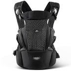 SUNVENO Baby Carrier for Newborn to Toddler – CPC-Certified Breathable Mesh Hip Seat Carrier, Supports 7-45 lbs for Front & Back Carry with Adjustable Waistband, All-Season, Black