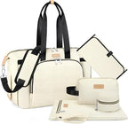 ITIEZY Diaper Bag Tote for Baby - Large Mommy Bag with Portable Changing Pad Pacifier Case, Hospital Bags Travel Baby Bag