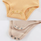 Newborn Baby Short Sleeve Bodysuit Cotton One-Piece Baby Clothes 5-Pack, 0-12 Months