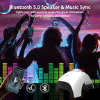 Star Projector, AIRIVO Galaxy Projector Northern Lights, Aurora Projector & Music Speaker & White Noise, Night Light Projector for Kids Adults, for Bedroom, Room Decor, Party, Ceiling(White)