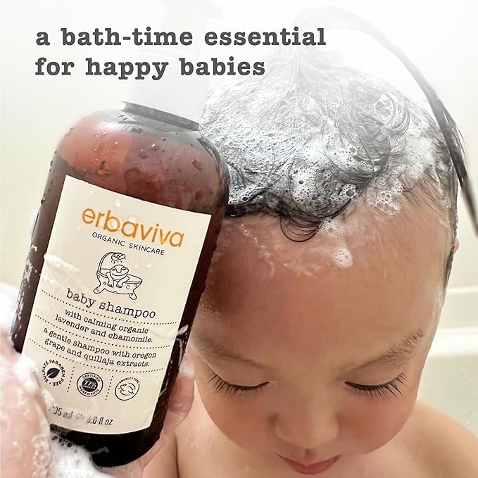 erbaviva Baby Shampoo, 8 Fl Oz