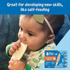 Gerber Baby Food, Baby Snacks, Discovery Pack, Teethers Strawberry Apple Spinach (2) and Yogurt Melts Mixed Berries (2) Peach (2), Crawler (8+ Months) Variety Pack (Pack of 6)