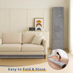 MAXYOYO 1.2" Thick Baby Play Mat for Floor, 78"x 78" Foldable Playpen Mat, Tummy Time Foam Mats Ultra Soft Support, Padded Carpet with Non-Slip Backing for Infant,Kids and Toddler Crawling, Grey