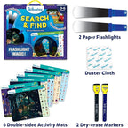 Skillmatics Preschool Learning Activity - Search and Find Flashlight Magic, Educational Game for Kids, Toddlers Who Love Toys, Art & Craft Activities, Gifts for Girls and Boys Ages 3, 4, 5, 6