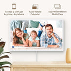 Dragon Touch 32" Digital Calendar Chore Chart – 1080P Full HD Interactive Touchscreen, Smart Family Planner, Hearth Display Digital Calendar Wall & Desk Mountable for Seamless Scheduling