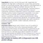 Kabrita Goat Milk Infant Formula - Easy to Digest Baby Formula 0-12 Months - Contains Prebiotics, Iron, DHA, Non-GMO - Gentle on Sensitive Tummies - Formula Supporting Gut Health & Sleep - 28Oz