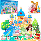 Stickers for Kids, Gem Stickers Kit, Travel Toys for Girls, 600+Sticker, DIY Scrapbooking Activity, 5 Princess Theme Diamond Art Kits for Kids Christmas Birthday Gifts for Girls Ages 3, 4, 5, 6, 7, 8