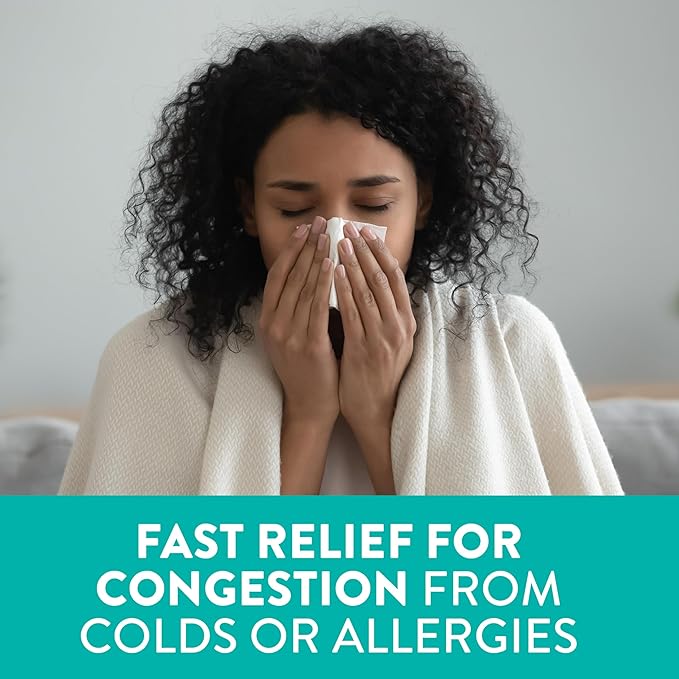 Vicks Sinex SEVERE Allergy & Sinus Nasal Spray, Original Ultra Fine Mist, Decongestant Medicine, Relief from Nasal Congestion due to Cold or Allergy, Sinus Pressure Relief, 265 Sprays x 2