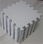 YIMINYUER® 25 Tiles (30cm×30cm×1cm Each Tile) Baby Soft Puzzle Play Mats, Kids Thick EVA Foam Floor, Toddlers & Children's Soft Interlocking Mat R01G301025