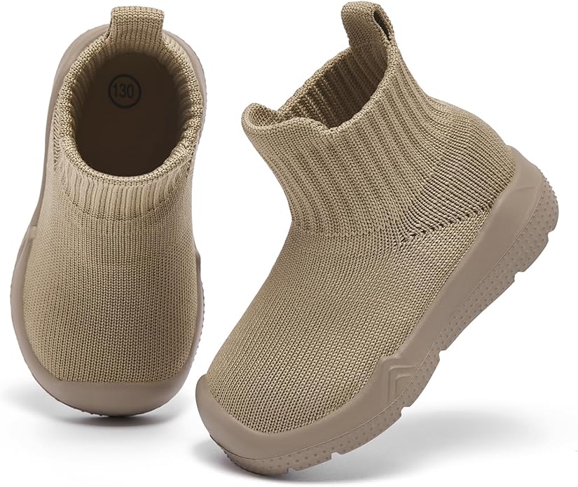 MORENDL Toddler Sock Shoes Baby Walking Shoes Infant Slippers Boys & Girls Non-Slip Sneakers