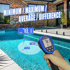 BTMETER BT-1500 Non-Contact Pyrometer 30:1 Industrial Laser Thermometer Gun, -58℉ to 2732℉ (-50℃ ~ 1500℃) High Temp Infrared Thermometer (NOT for Human)