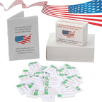 U.S Civics Test Flash Cards Combo Set,2025 US Citizenship Test Flash Cards & Study Guide Combo, Bilingual English/Spanish Naturalization Prep Kit with 100+ Civics Questions