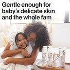 The Honest Company 2-in-1 Cleansing Shampoo + Body Wash I Gentle Enough for Baby I Dermatologist Tested, Tear-free, Hypoallergenic I Disney’s Mickey Mouse Comfort Sweet Cream, 10 fl oz