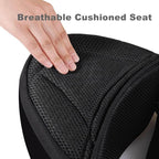 SUNVENO Baby Carrier for Newborn to Toddler – CPC-Certified Breathable Mesh Hip Seat Carrier, Supports 7-45 lbs for Front & Back Carry with Adjustable Waistband, All-Season, Black