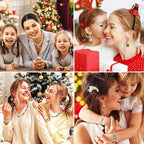 1480pcs Christmas Polymer Clay Beads Charms Friendship Bracelet Necklace Earring Jewelry Making kit, Accessories for Arts Crafts DIY Gifts for Women Girls