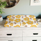 Baby Changing Pad Cover 2-Pack for Girls (Poppy Fields) - Premium Fitted Sheets Baby Diaper Changing Table Cover - Buttery Soft Cotton Blend