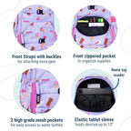 Wildkin ECO rPET 15-inch Kids Backpack – Sustainable, Padded, Adjustable – Sweet Dreams