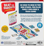 Beat The Parents Classic Family Trivia Game, Kids Vs Parents, with 25 Bonus Cards for Ages 6 and up (Amazon Exclusive)
