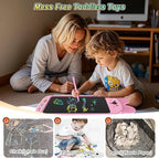 10 Inch LCD Writing Tablet, Erasable Doodle Board Toy, Cute Rabbit Drawing Pad for Kids Ages 2-6 - Educational Christmas Birthday Gift (Rabbit)