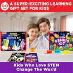Doctor Jupiter Ultimate Gift Set of Learning| Set of ‘My First Science Kit’, ‘Little Genius Kit’ for Kids Ages 4-6|Birthday Gift for Boys, Girls| STEM Learning & Education Toys for 4,5,6 Year Old