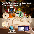 STEM Kits for Kids Age 12+, ACEBOTT IoT Smart Home Kit for Teens, STEM Toys Compatible with Arduino & Scratch, Coding Set with House Building, Sensors & App Control, Gift for Teens & Adults