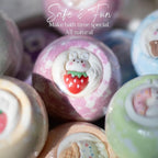 EvolutionUSA 12pc Bloom Bath Bombs with Toys, Adorable Girl Bath Bomb Set, Bubbly Kids Bathbombs, Fizzy Bath Ball, Kids Bath Bombs for Girls, Childrens Bath Bomb Set Christmas, Stocking Stuffer