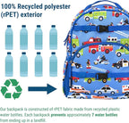 Wildkin ECO rPET 15-inch Kids Backpack – Sustainable, Padded, Adjustable – Heroes