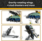 LEGO Star Wars: Attack of The Clones Jango Fett's Starship Building Toy - Pretend Play Set for Boys & Girls, Ages 9+ - Collectible Model Kit & Kids Room Decor - Gift for Birthdays - 75433